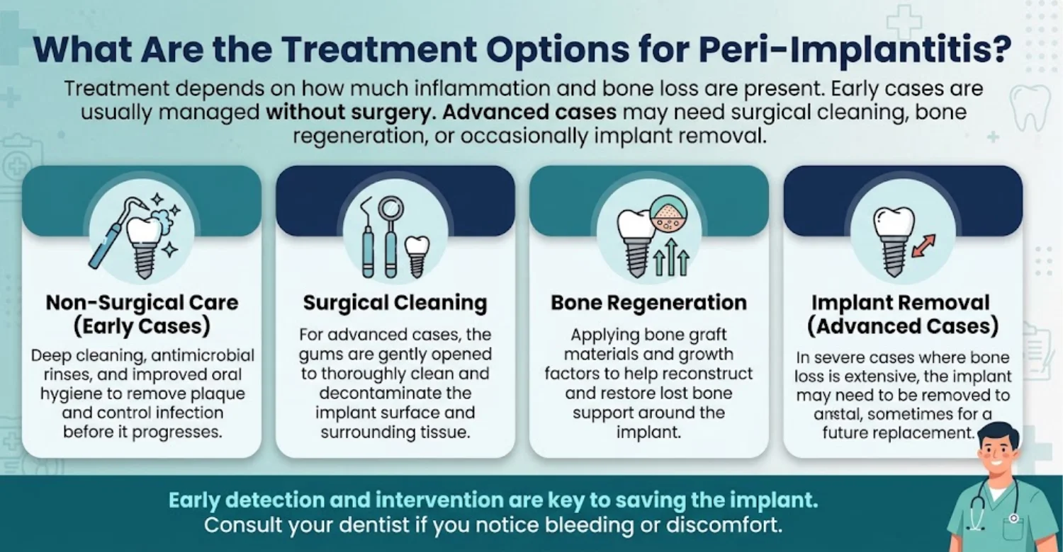 Peri Implantitis Risk Factors INFOGRAPHIC